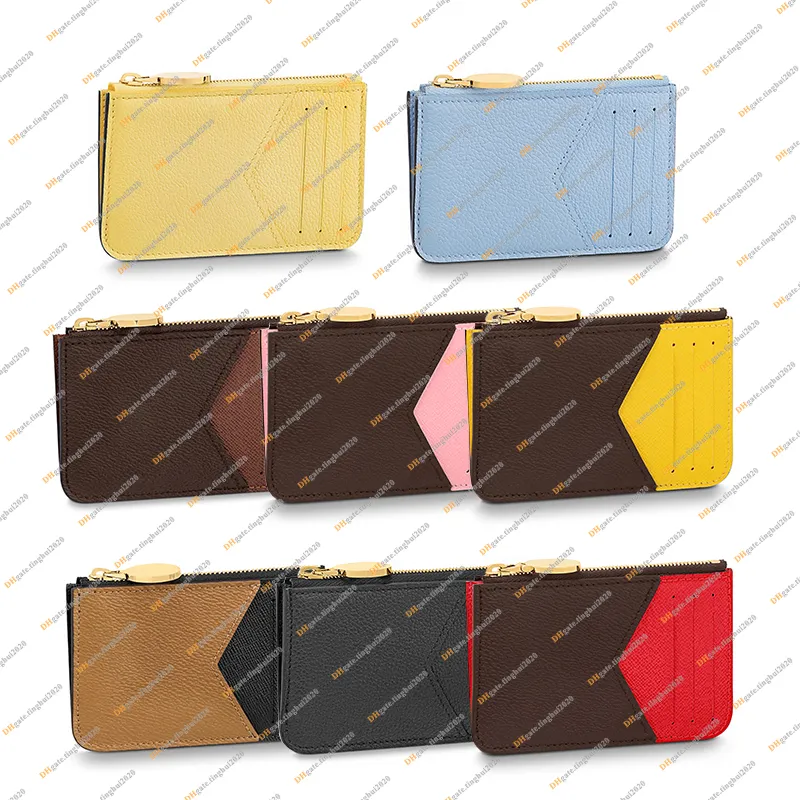 Ladies Fashion Casual Designer Luxury Romy Card Holder Wallet Coin Purse Key Pouch Credit Card Holder TOP Mirror Quality M81880 M81912 M81881 M81882 M81883 Business