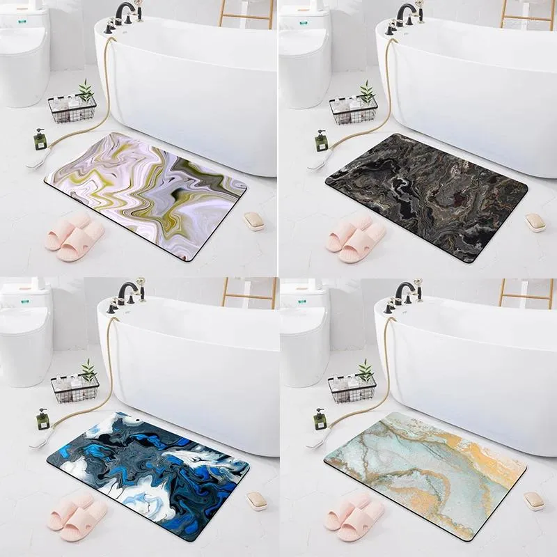 Carpets Non-slip Absorbent Floor Mat Bedroom Corridor Kitchen Door Carpet Bathroom Shower Room Can Be Customized