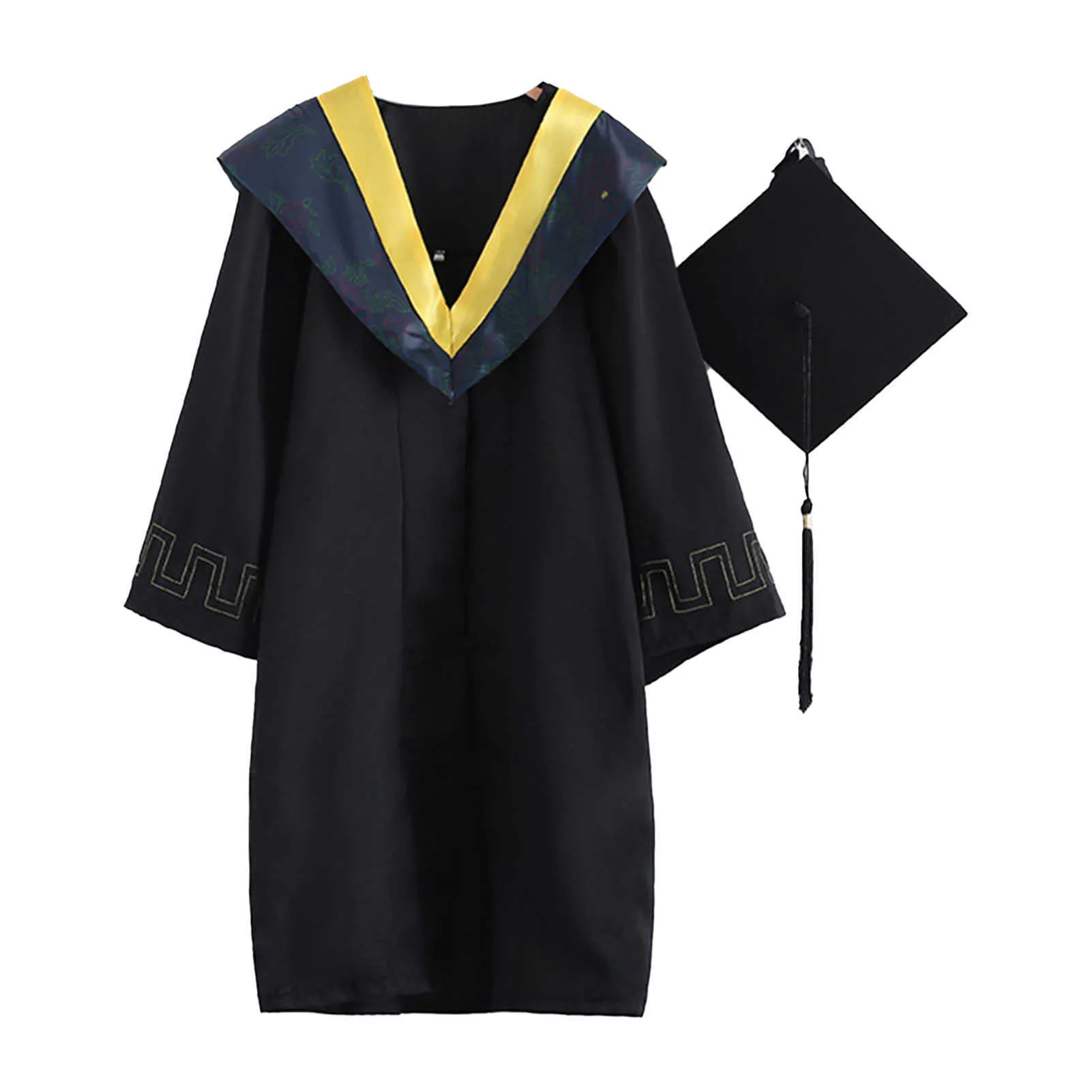 Buy Kaku Fancy Dresses Graduation Gown With Hat & Stole/Scarf | Degree  Costume For Convocation Dress For Boys & Girls (Black, 10-12 Years) Online  at Low Prices in India - Amazon.in