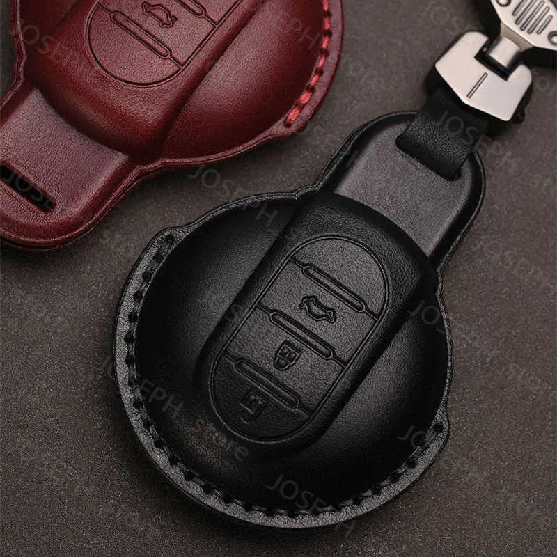 Mercedes Glc-class Key Fob Cover, Handcrafted Leather Key Case For GLC63, 350e, EQC, GLC 300, 4MATIC, Keychain, Gift For Him, Birthday Gift - View #3