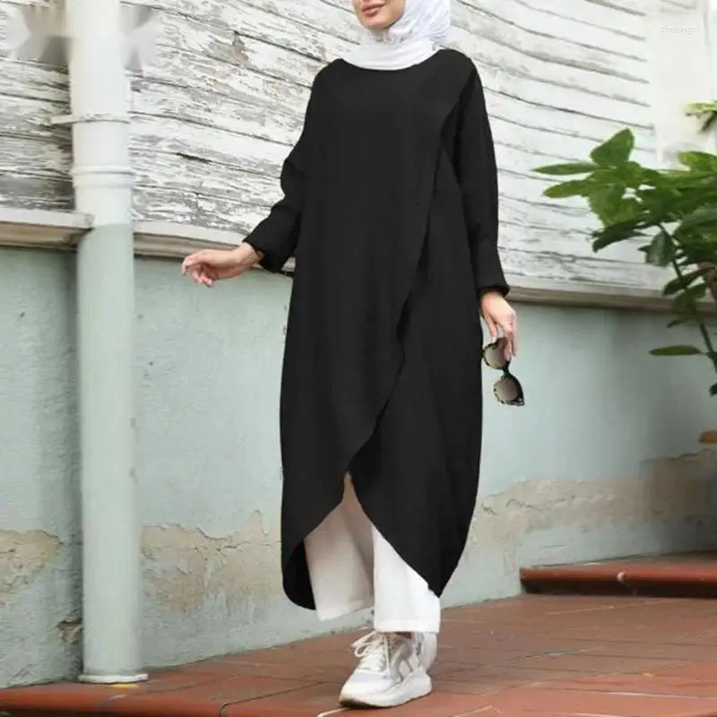 black muslimah dress Belted Abaya Dress – Muslim Wear
