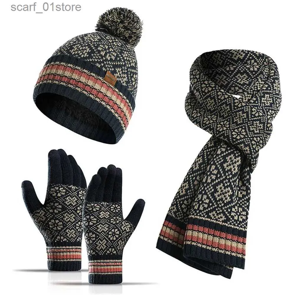 Set Bonnet + écharpe D’hiver En Laine – 2 Pièces Douces Et Chaudes – Taille Unique Homme Femme Adulte Enfant – Pour Ski, Snowboard, Sorties