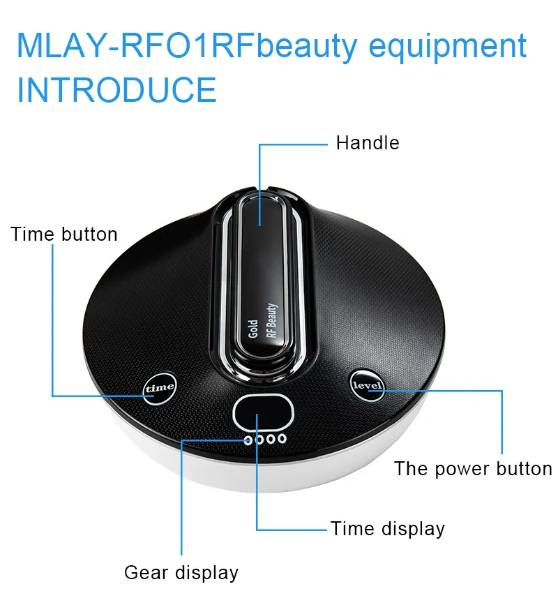 MLAY RF01 RF Microneedle Machine équipement de beauté radiofréquence fractionnée Microneedling Machine Anti-rides traitement des cicatrices d'acné