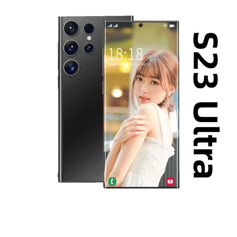 Original 6.8 Full Touch S23 Ultra 5G Phone With Facial Unlocking And  Dynamic Design 1TB/4GB Mobile Storage Units From Hoyochen2022, $122.81