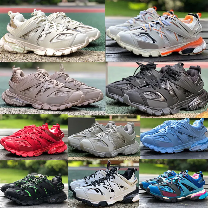 Designer Shoe Men Women Luxury brand Running Shoes Track 3 3.0 Triple Sneakers Flat Sneaker Outdoor Size 36-45