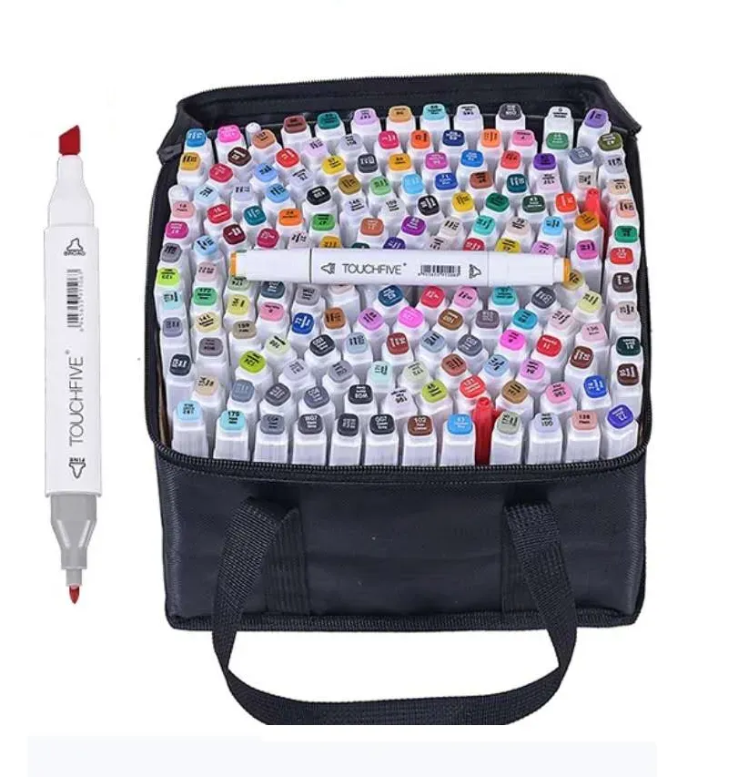 Wholesale Art Markers, Dual Tip Brush Pens For Sketching