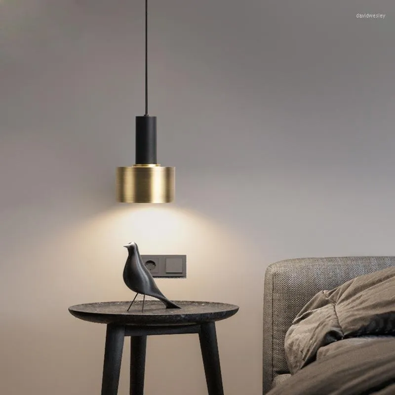 Hangende lampen modern klassiek huisdecor licht luxe zwart goud led el engineering woonkamer slaapkamer keuken ijzer kleine lamp