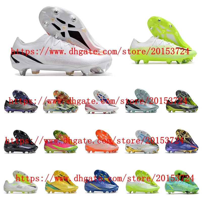 أحذية كرة القدم للرجال X Speedportal.1 Sg Mercurial Superfly Cleats Boots Boots Tacos de Futbol Sneakers