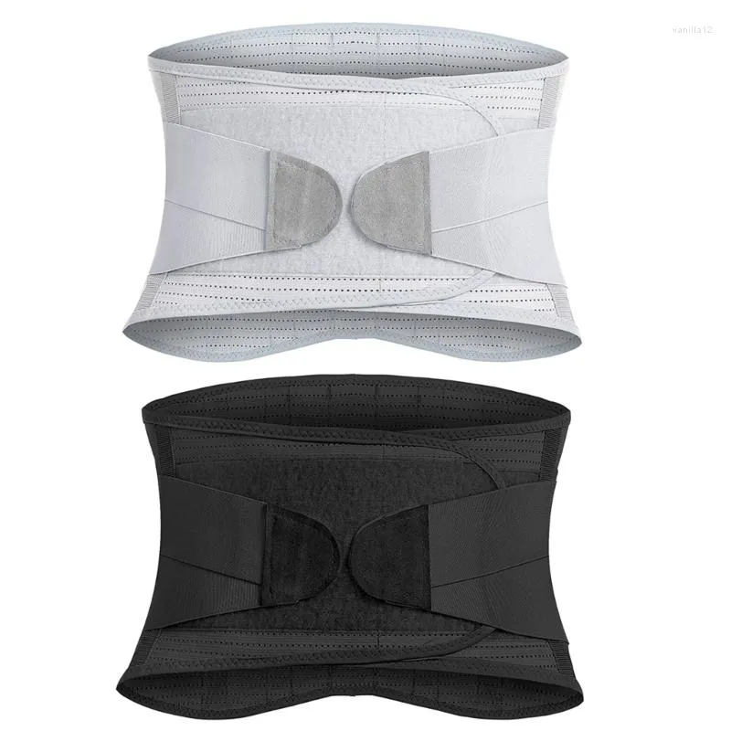 Waist Support Back Brace Lower Relief With 4 Stay Belt For Heavy-Lifting Work .