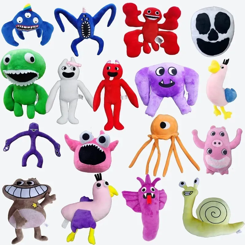 Cartoon Plüschtiere Garten von Banban Plüschtiere Kuscheltiere Puppen Banban Gartenspiel Puppen Monster Plüschtier Kindergeschenke