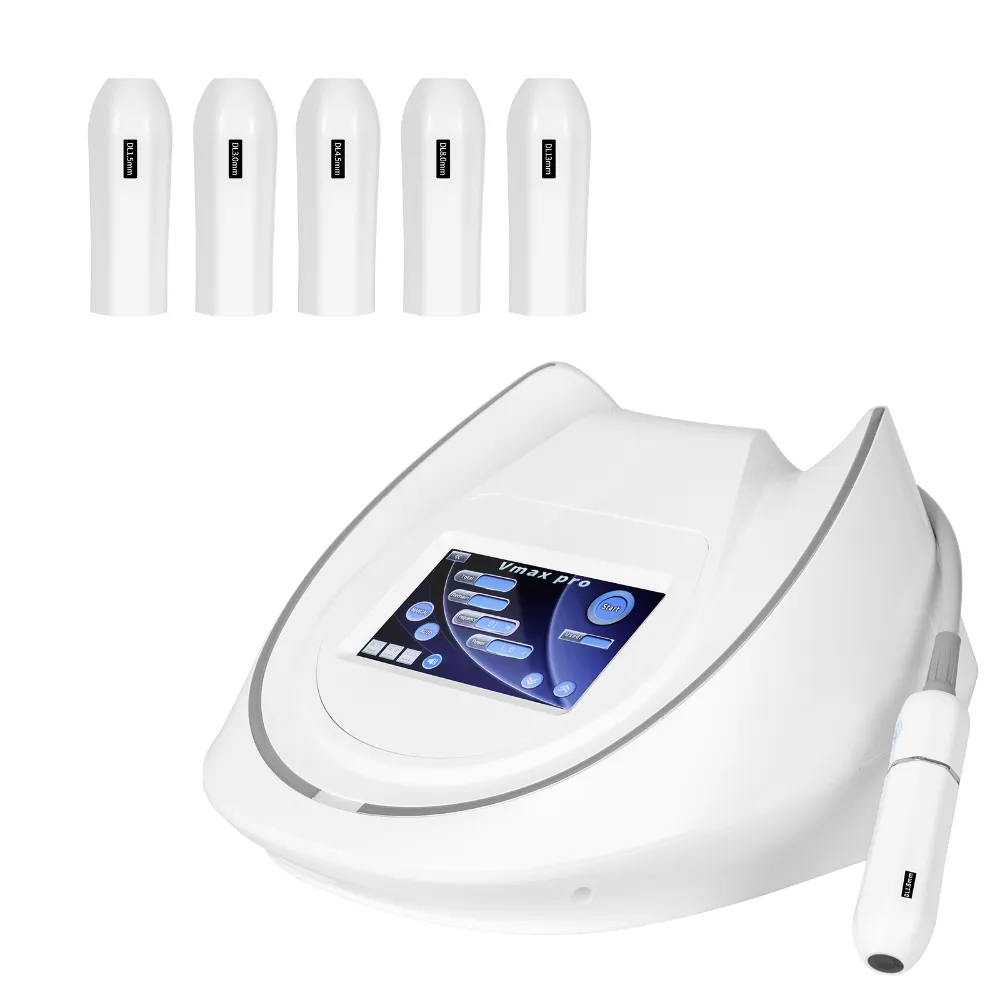 Vmax Hifu Facial Lifting Machine voor het verwijderen van rimpels Vmax Hifu Facial Eye Smas Lifting Anti Aging Body Slimming Shaping Machine Multi Cartridges 68000 Shots