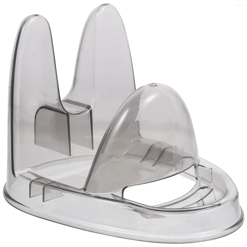 Servis uppsättningar Pan Cover Rest Kitchen Spoon Stand Easy Clean Lid Storage Rack Holder Organizing