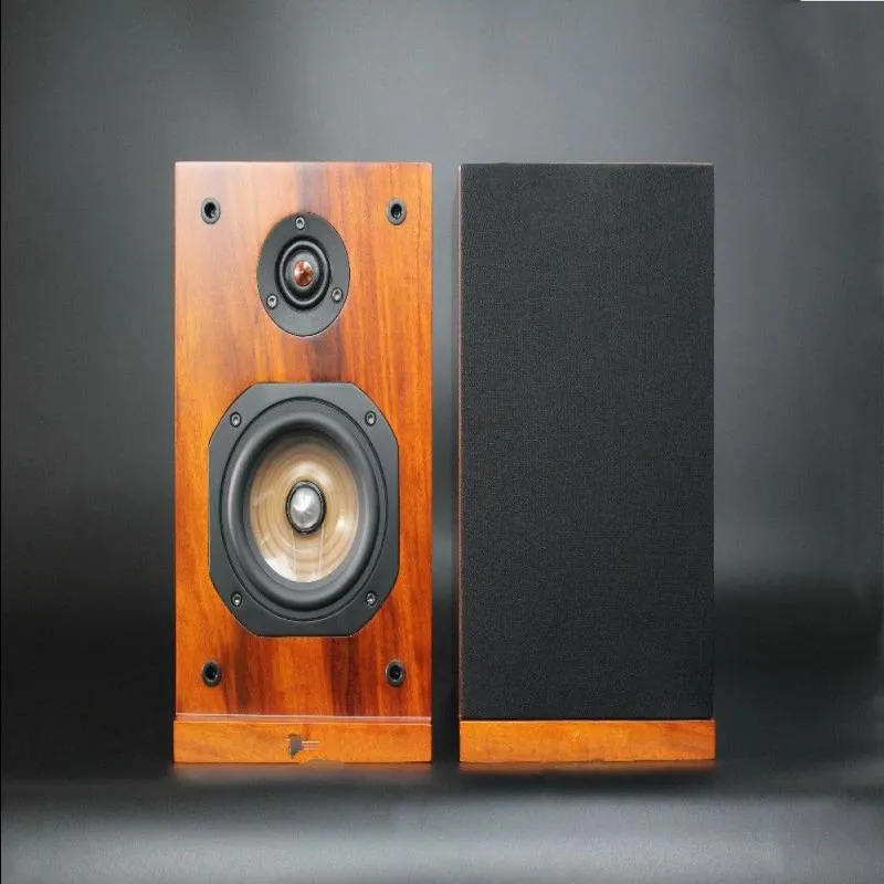 FreeShipping SoundArtist S5B HIFI Speaker Desktop Bookshelf Loud Speaker 5 Inch A Pair Entfp