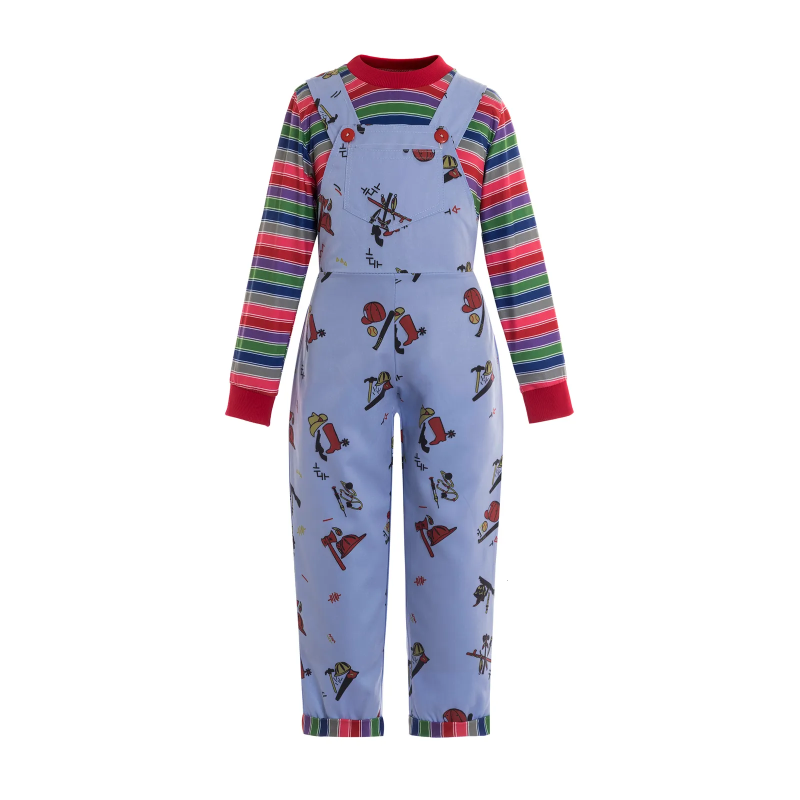 Chucky Familie Kostuums Fiestas Guirca Rag Killer Doll (maat 48 50)