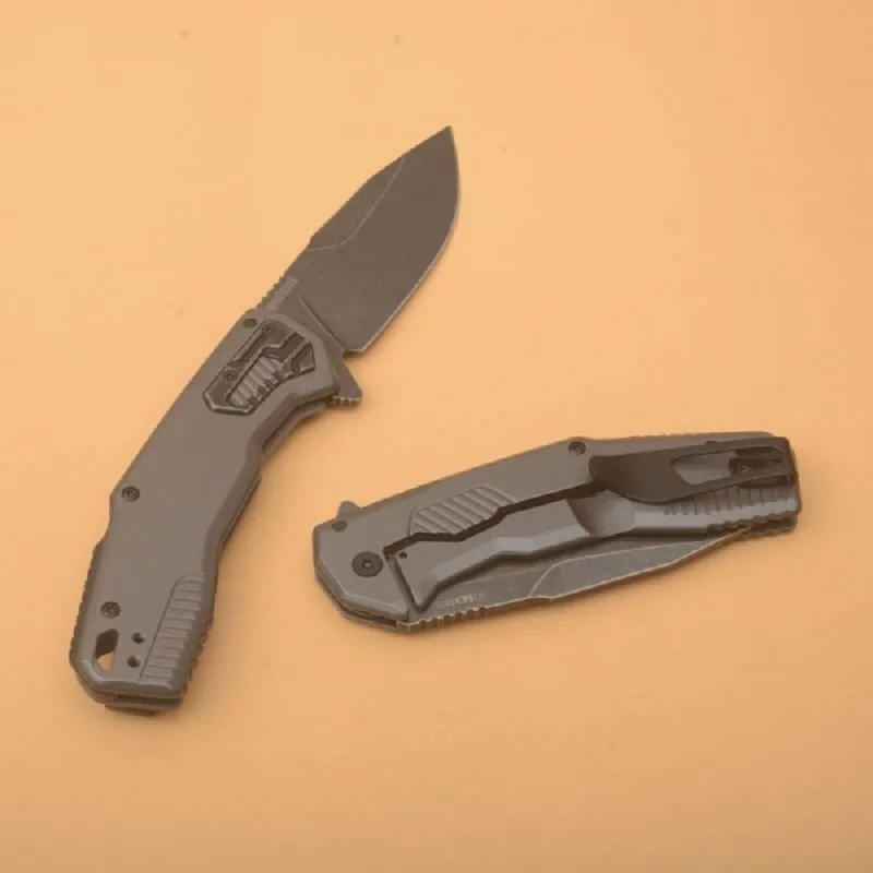 Kershaw 60HRC 1605 Açık Mekan Kamp Hayatta Kalma Hızlı Açık Taktik Katlama 2061 Bıçak Avı Hayatta Kalma Cep EDC Araçları Erkek Hediye