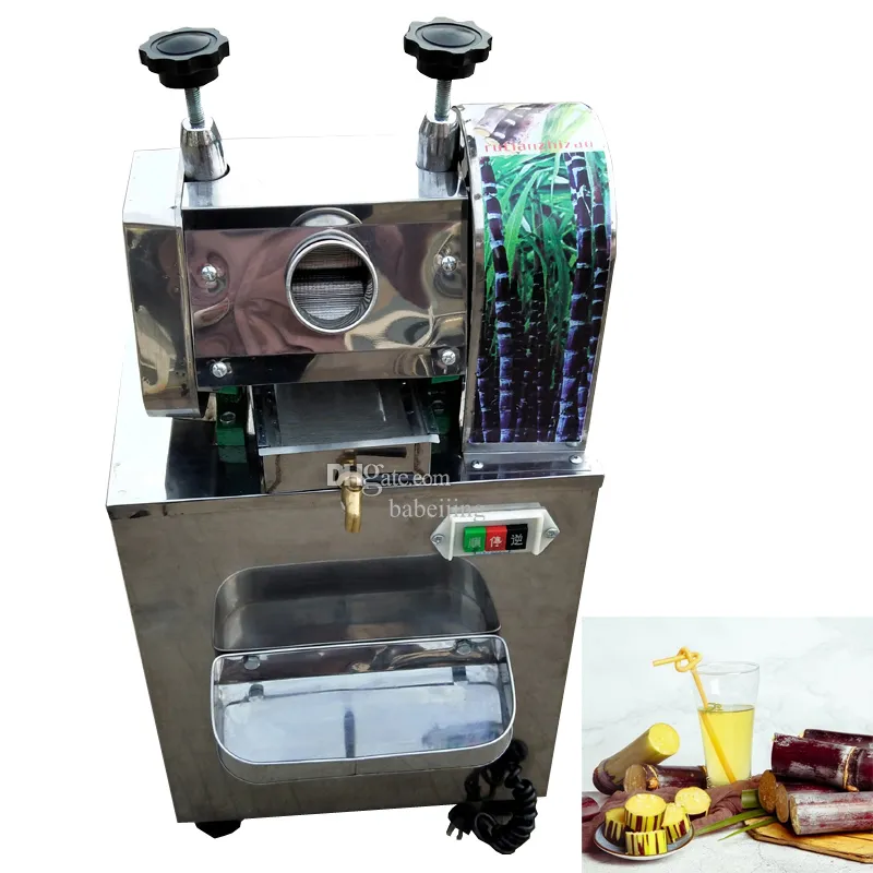 Electric Sugarcane Juicer Machine Stainless Steel Sugar Cane Crusher Machine Sugar Cane Juice Extractor