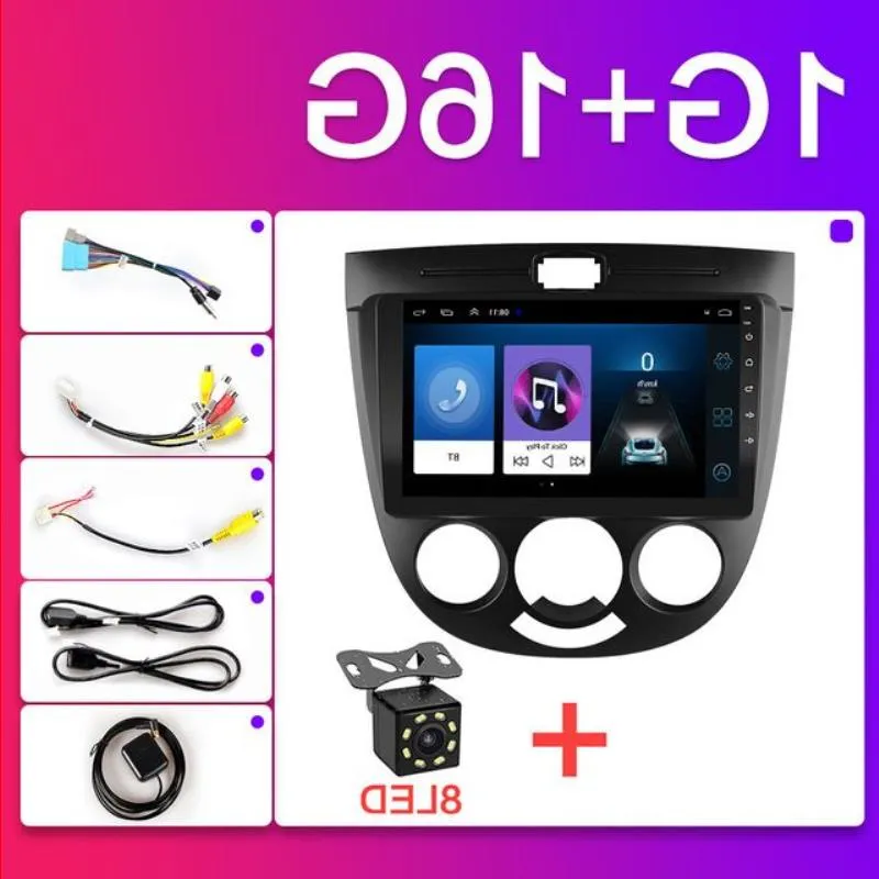 Freeshipping 2 din Android 81 car radio player 9"Car navigation stereo multimedia for Chevrolet Lacetti J200 BUICK Excelle Hrv Wi Tcdf