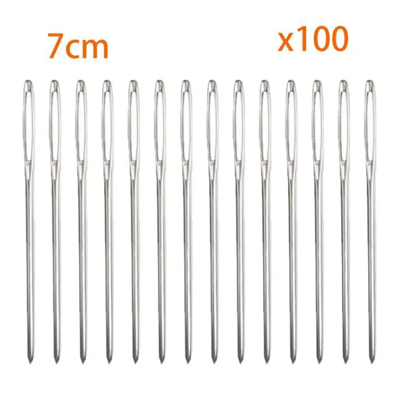 Large Eye Stitching Needles Big Eye Hand Titanium Topstitch Needles Hand  Sewing Big Eye Needle From Angelcheng2013, $5.56