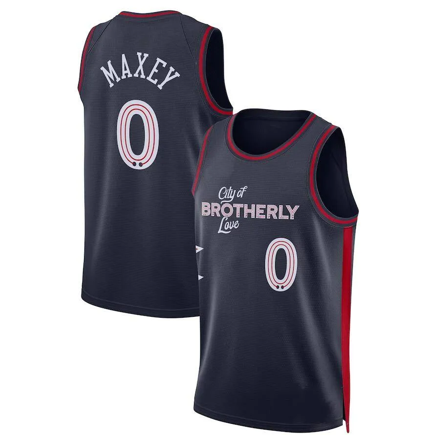 Mejor Precio En A Granel 0 Tyrese Maxey 21 Joel Embiid Paul George City Basketball Jersey Mens 3 Allen Iverson Retro Shirt Envio Gratuito DHgate Moins Cher Que Footlocker