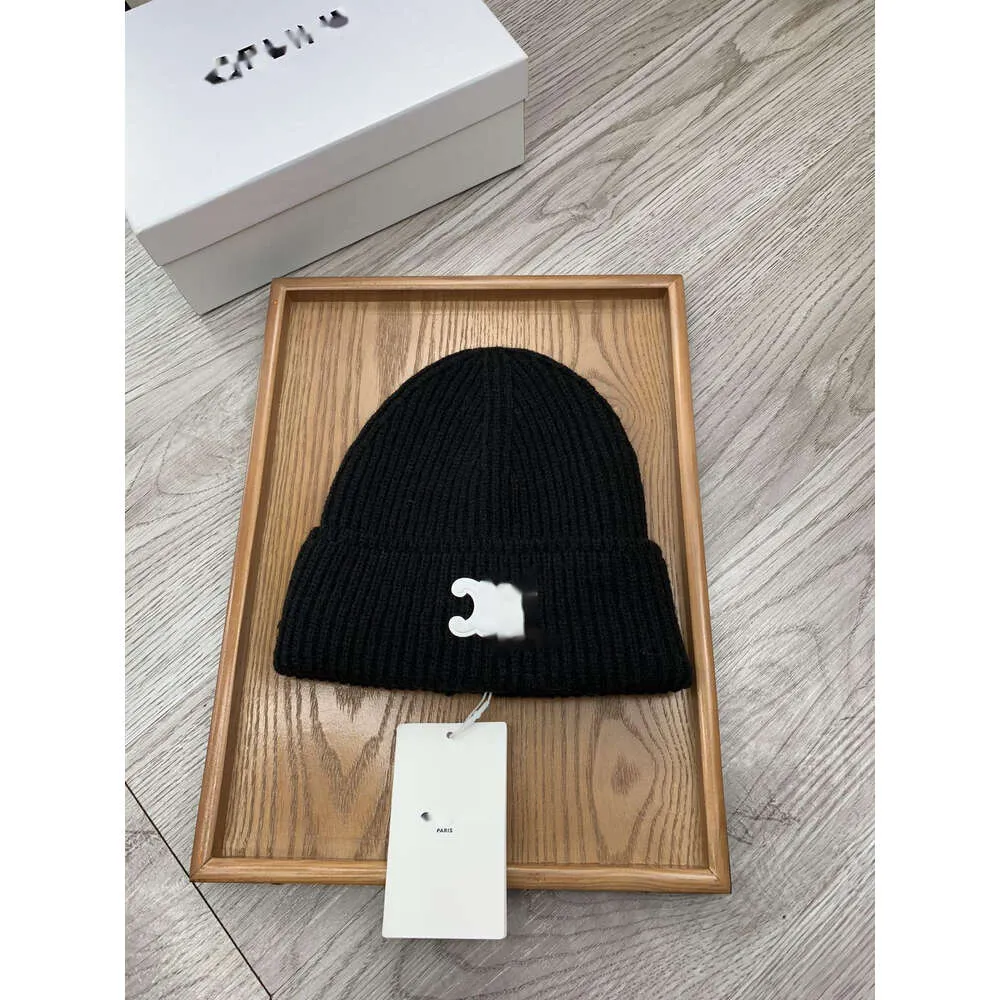Designer Beanie Hats High Quality Knitwear Hat Women's Design Winter Warmth Beanie Knitted Hat Trend Casual Pullover Hat