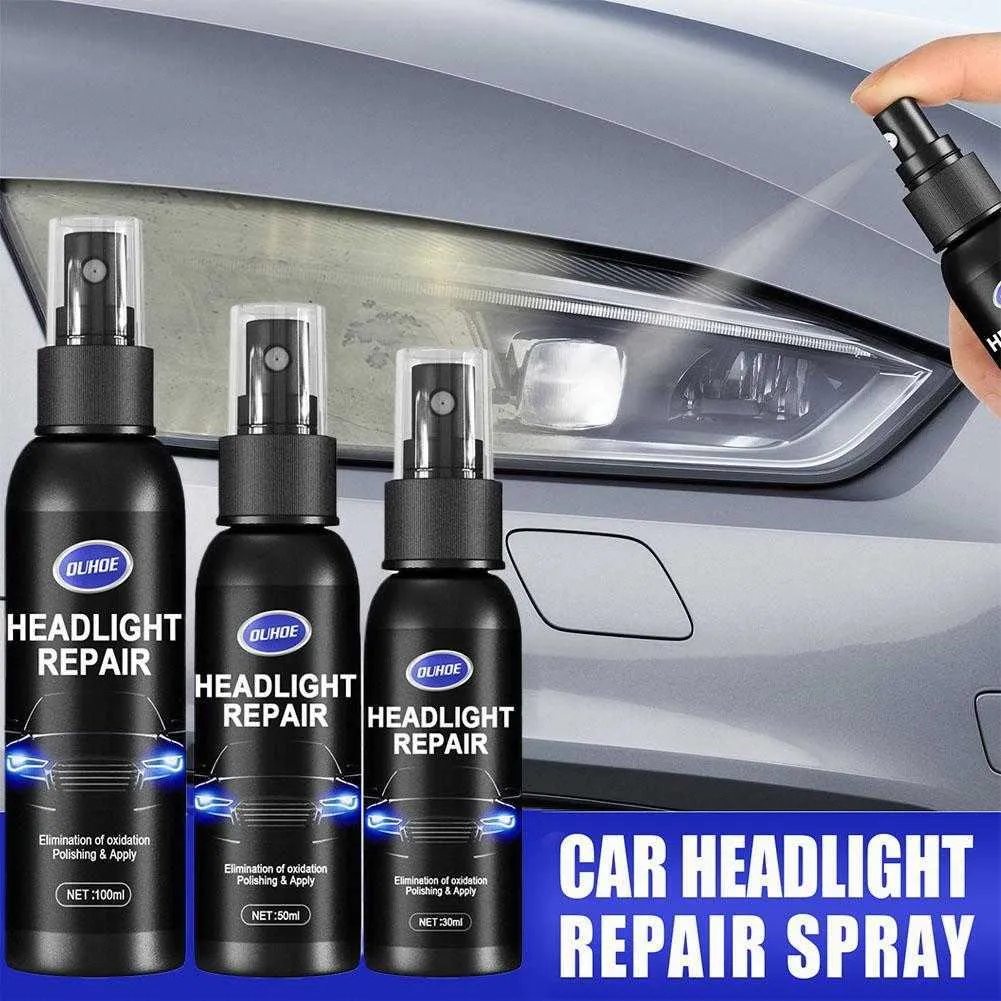 100ml Car Headlight Cleaner Headlight Renewal Polish And