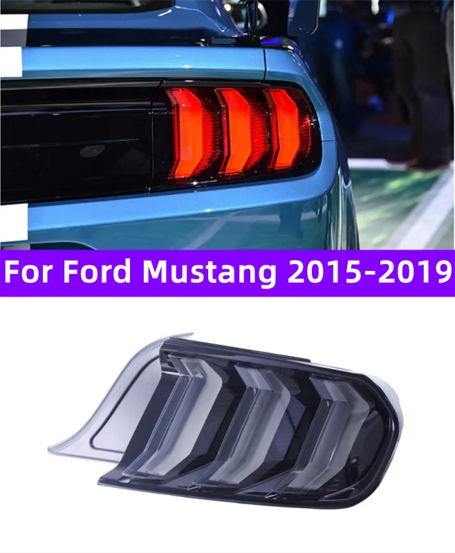 Auto Achterlichten Voor Ford Mustang Achterlichten 20 15-20 19 Achter Led Rem Straatverlichting Streamer Signaal achterlicht Montage