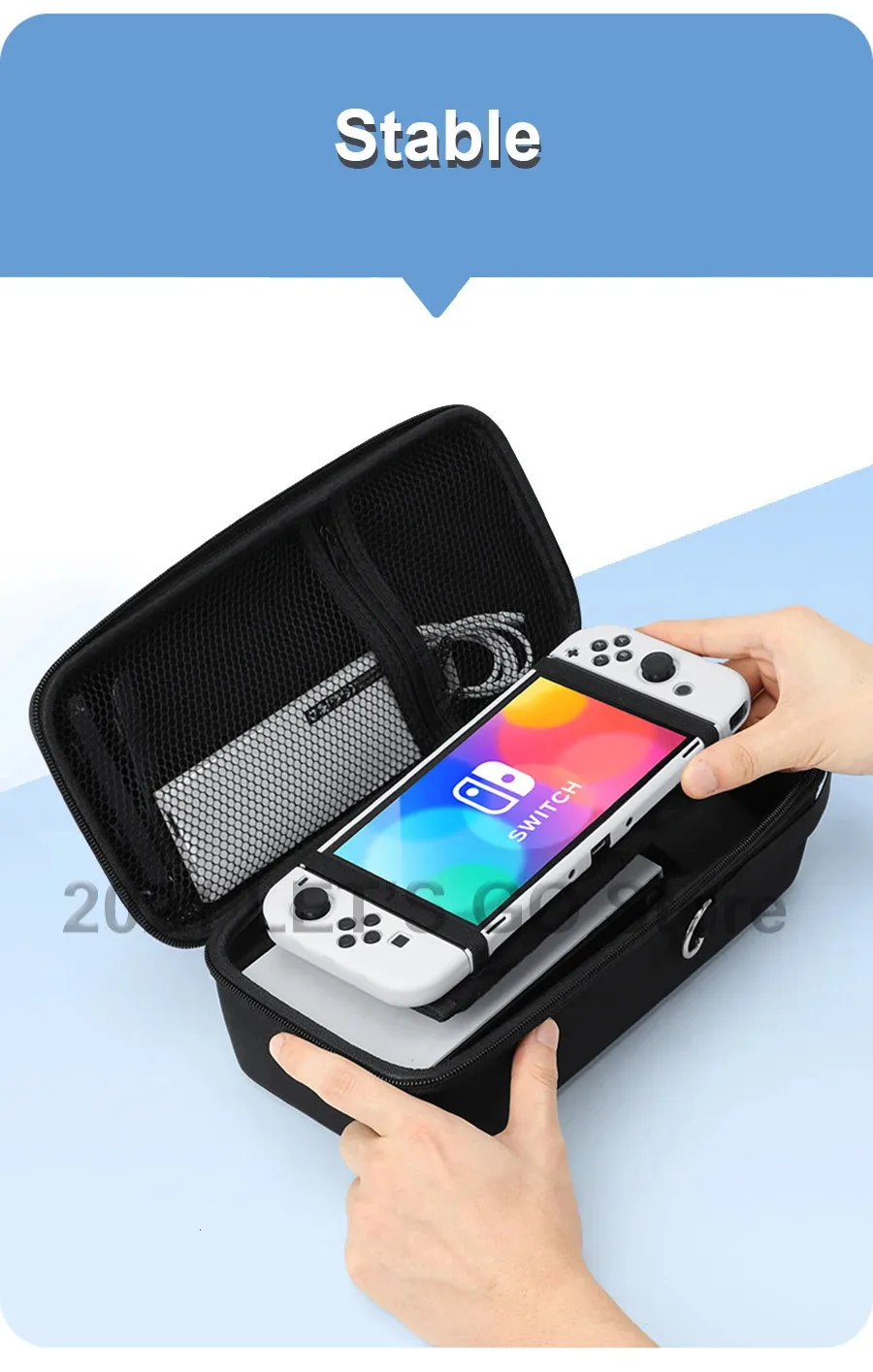 DHgate.com:Nintendo Switch OLED Handheld Storage Bag, Portable Carrying ...