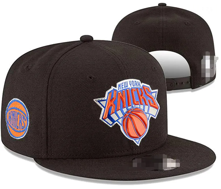 New York "Knicks''Ball Caps 2023-24 unisex mode katoenen baseball cap snapback hoed mannen vrouwen zonnehoed borduurwerk lente zomer cap groothandel a2