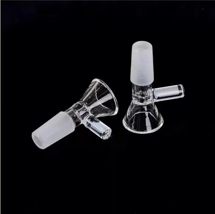 ACOOK 10 mm 14 mm 18 mm pezzi di vetro femmina maschio giaccone dell'articolazione a imbuto Downstem Accessori fumo manganna tubo d'olio bong.