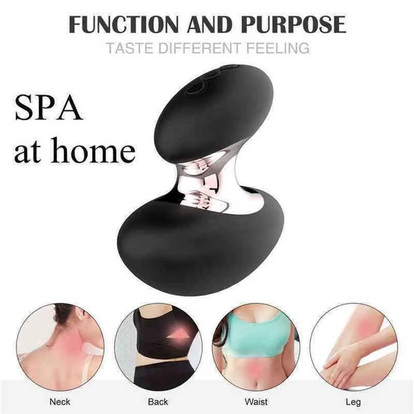 Vibratoren Home Spa Frauen Klitoris Masturbator Av Wand Vibrator Handheld Körpermassagegerät Taille Hals Muskel Entspannen Werkzeuge Klitoris Muschi Sexspielzeug 220509