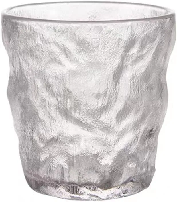 Superfície fosca irregular transparente copo de copo resistente ao calor Bela Drinkware Coffee Caneca Copa de Copa de Copa de Cozinha de Cozinha Suprimentos