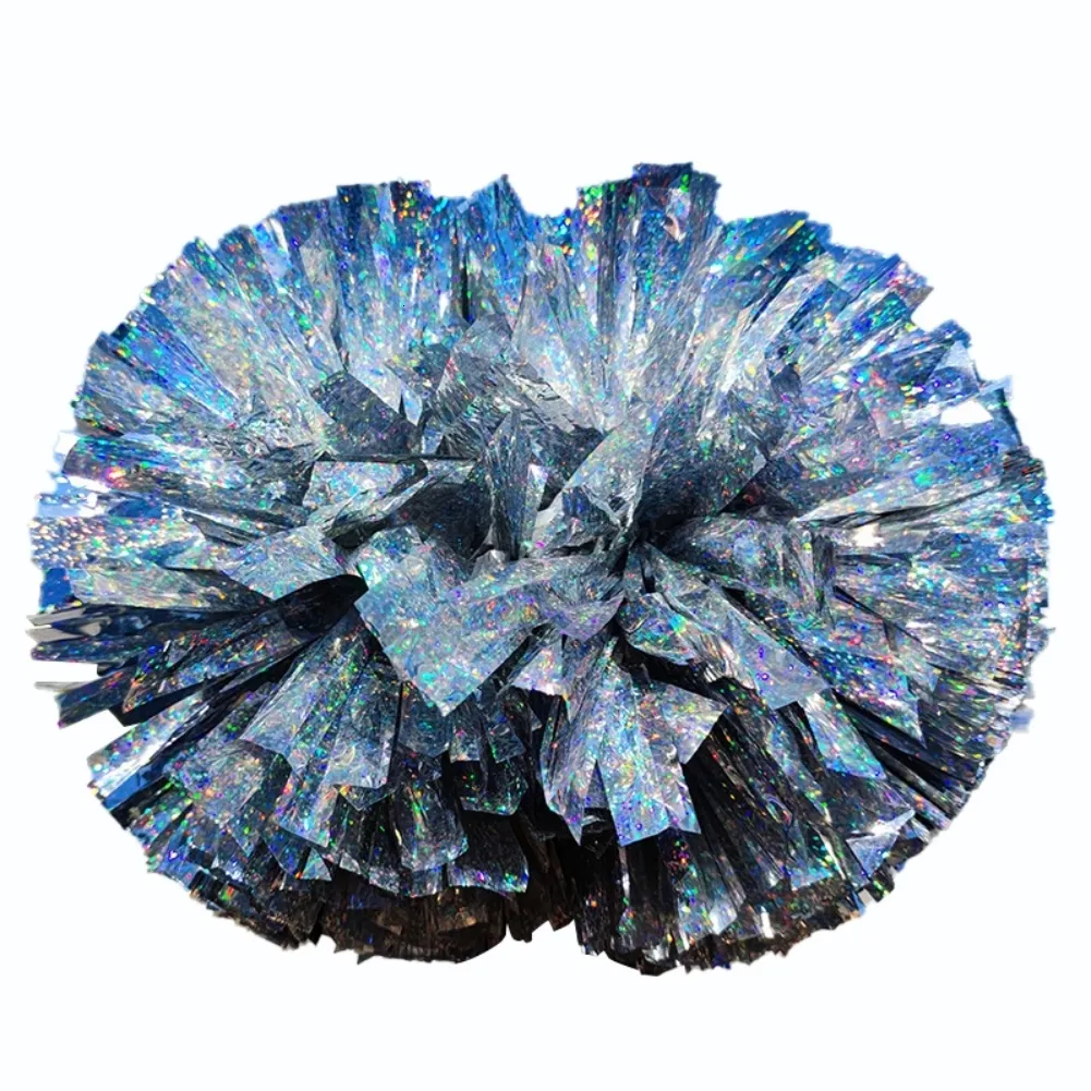 Metallic Streamer Cheerleading Poms Pom With Plastic Handle Perfect For  Club Sports And Dance Decorations From Nan09, $9.09