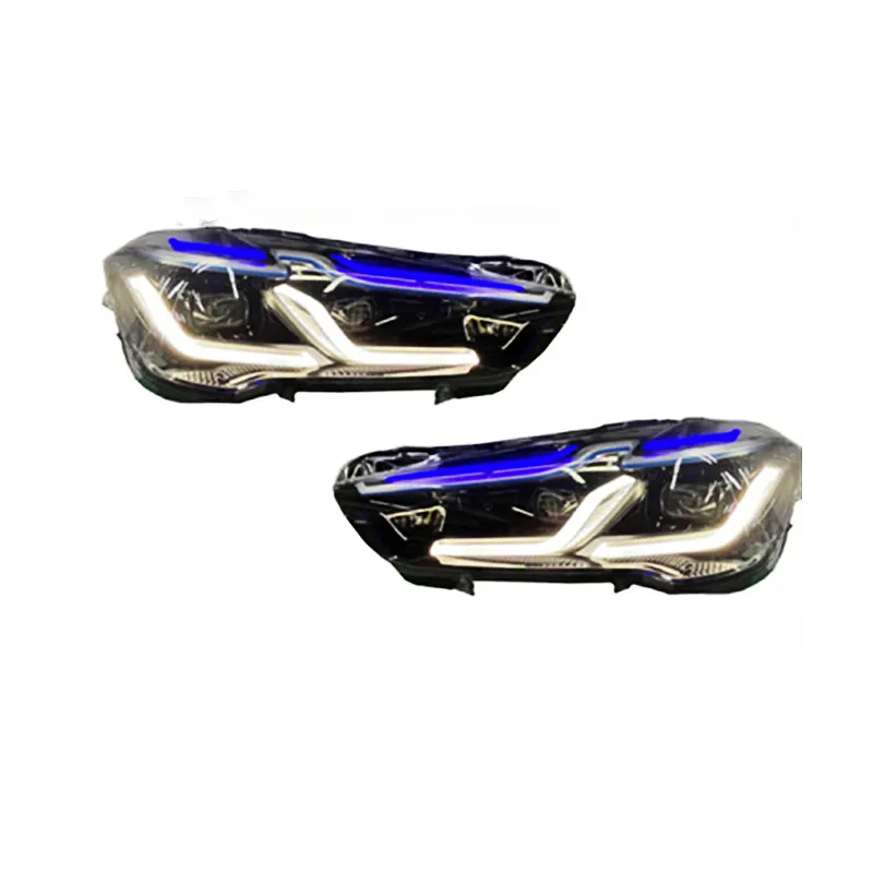 Left Side Headlight Lens Cover For BMW 5 Series G30 G38 G31 2016-2019