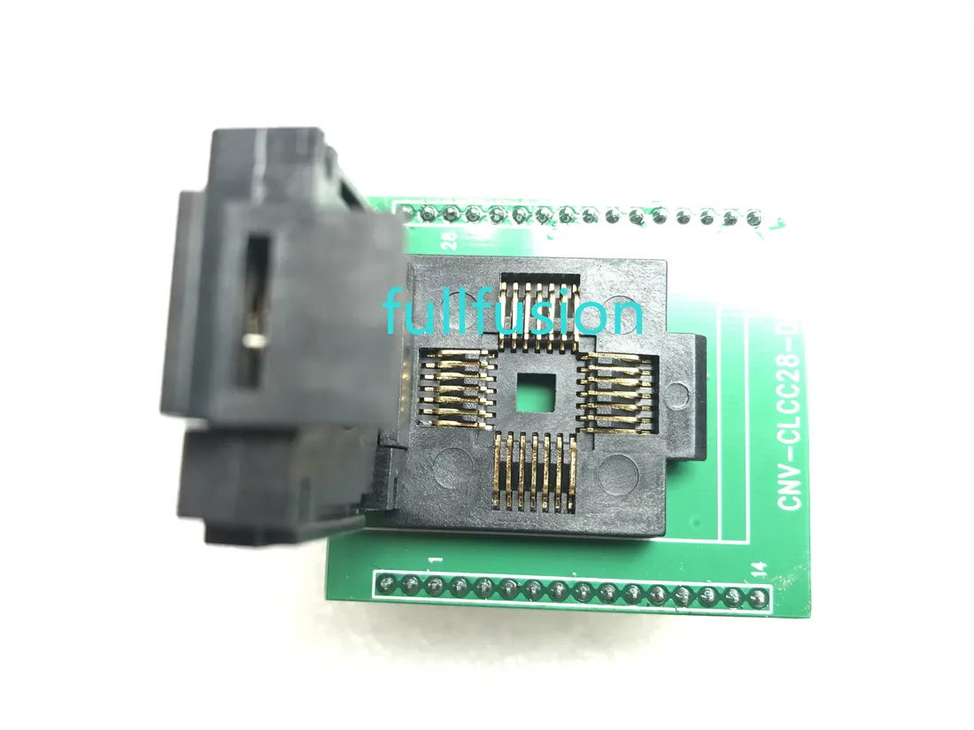 LCC28 To DIP Programming Adapter | 1.27mm Pitch | 11.43mm X 11.43mm ...