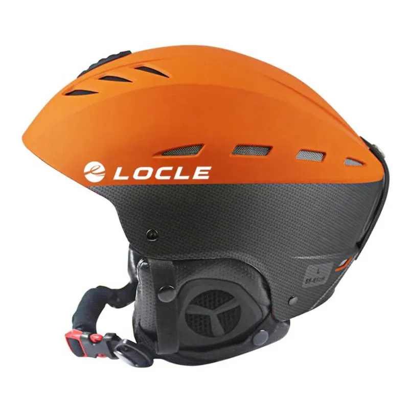 Casques de ski LOCLE casque de ski femmes hommes enfants CE sécurité patinage ski Snowboard Skateboard casque moto motoneige casques 231113