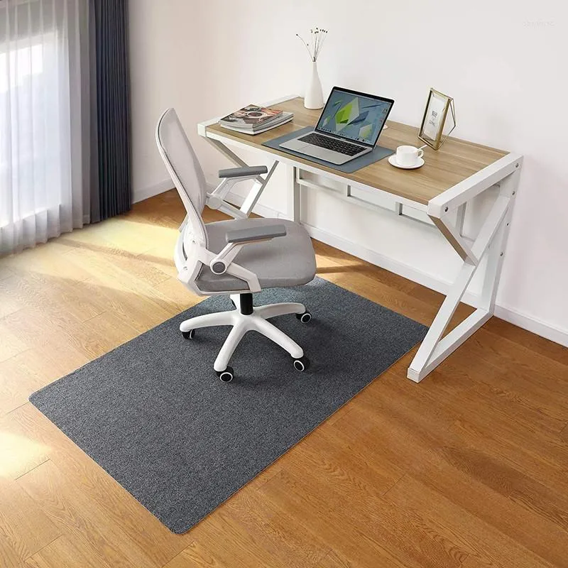 Mattor Office Chair Mat 140 90 Desk för Home Hard trägolv Uppgraderad version Datorspel Rolling