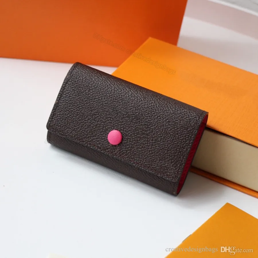 Premium Key Holder Wallet Compact Card Holder with Key Ring