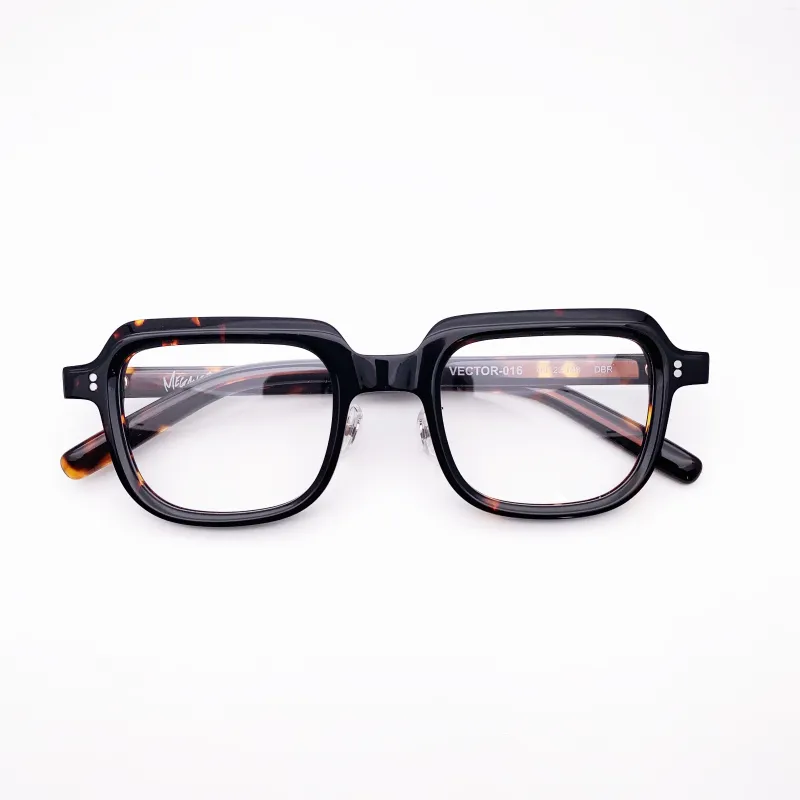 Okulary przeciwsłoneczne ramy Meganerock Bellight Optical Japan Men vintage retro octan recepta soczewki okulary okulary okulisty wektor-016