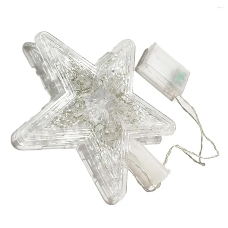 Christmas Decorations Star Tree Topper Light Portable Color Changing Decorative Lamp