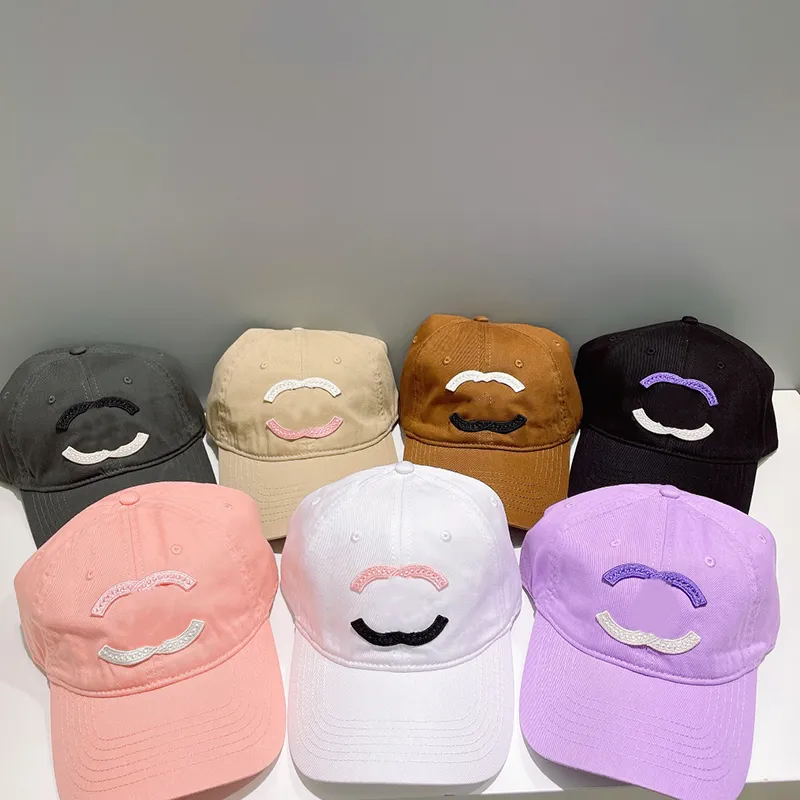 Luxury Designer Hat New Letter Baseball Cap Classic Cap Color Mixing Sun Visor Hatt för män och kvinnor mjuka och bekväma bra mycket bra