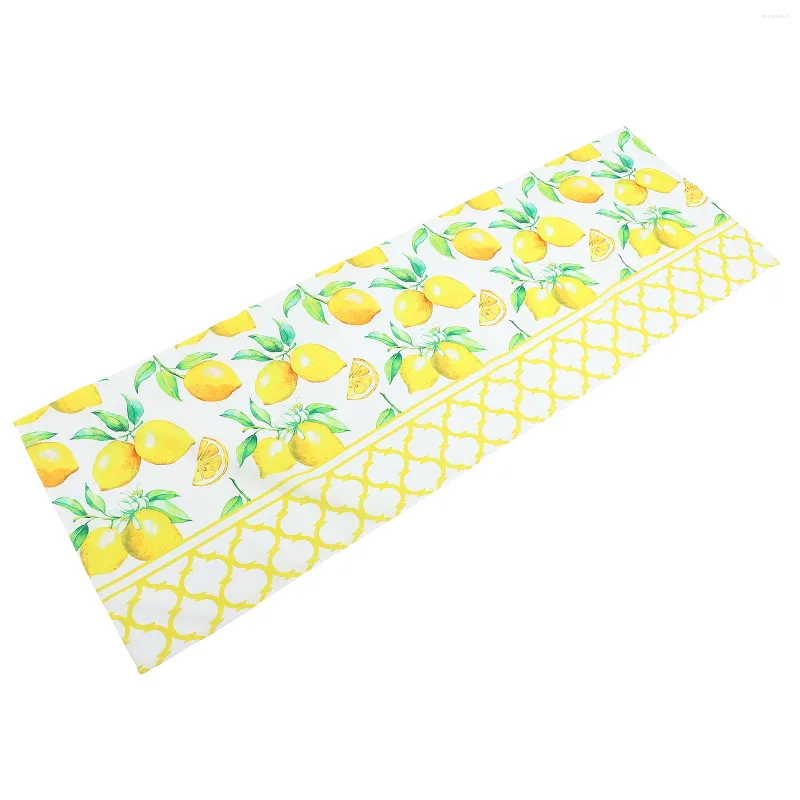 Vorhang Adornos Para Wohnzimmer Lemon Prints Hausschmuck Fensterdekoration Nordic Short Dekorative Dekorationen