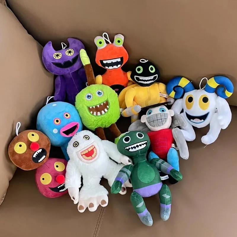 Produttori all'ingrosso 11 stili di My Sing Monsters Wubbox peluche giocattoli cartoni animati film e giochi televisivi bambole periferiche regali per bambini