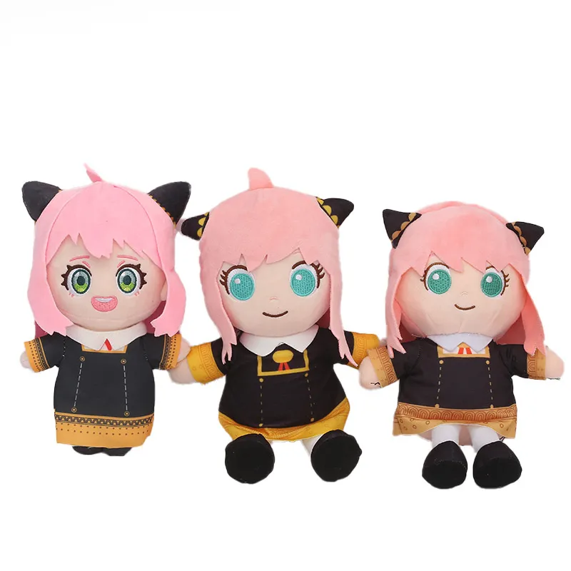 Anime Peripheral Stuffed Plush Animal Toys Spy Family Doll Boys Girls Birthday Children's Day Christmas 9 Style 20-26cm DHL