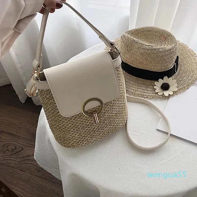 Small straw purse sale