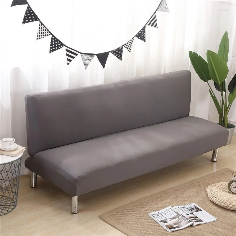 Coprisedie 2023 Custodia per divano antiscivolo leggera e semplice in puro colore