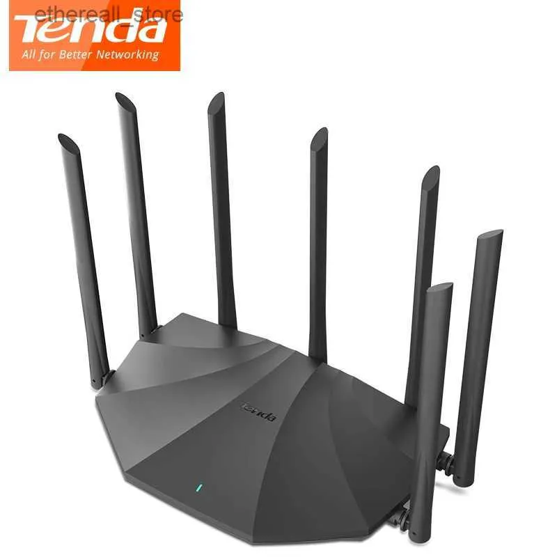 Routers Hot Tenda AC23 AC2100 Gigabit Router With Multi Language