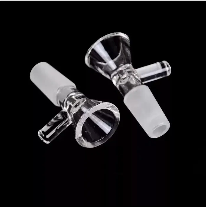 ACOOK 10 mm 14 mm 18 mm pezzi di vetro femmina maschio giaccone dell'articolazione a imbuto Downstem Accessori fumo manganna tubo d'olio bong.