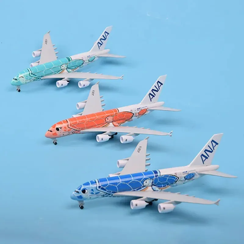 ひれいひこうきモデル 1:160 戻れる アルゼンチン用エアバス