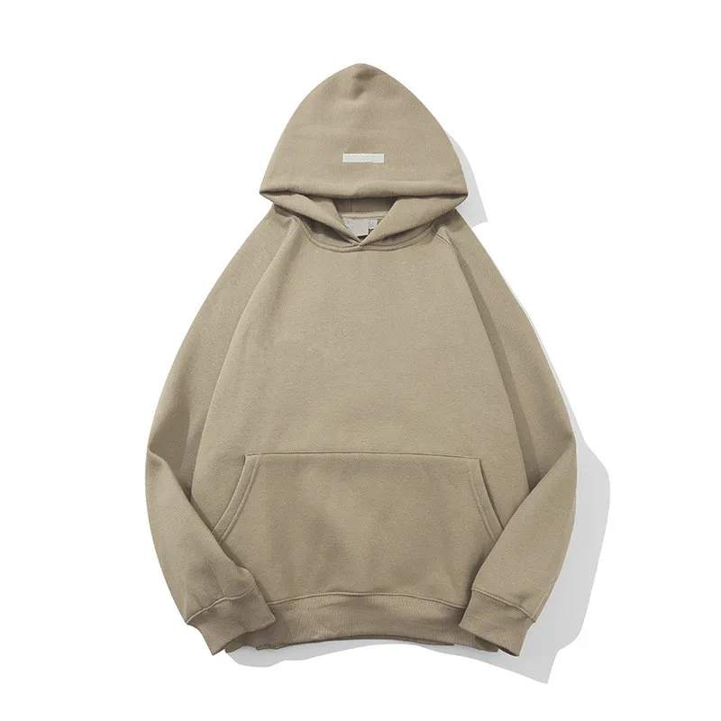 Hoodie män tröja designer hoodie pullover hooded bomull tröja par klädstorlek s-xl beige hoodies