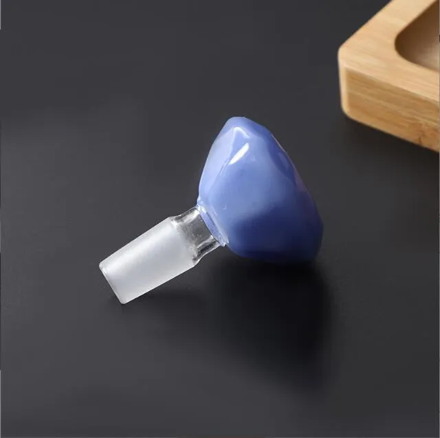 Acook Glass Pipe Gun Head High Borosilicate Glass Gun Head Set Smoke Device Glass Rök Tillbehör Partihandel